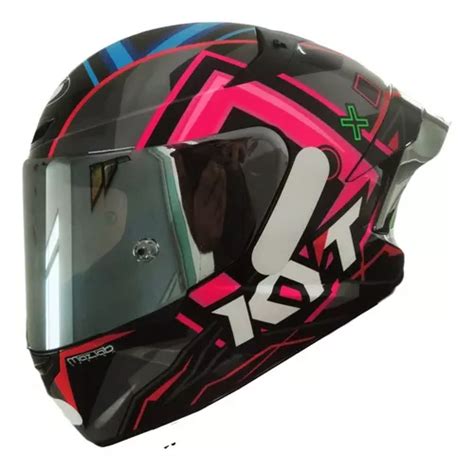 Capacete Moto Esportivo Kyt Tt Course Viseira Aerof Lio