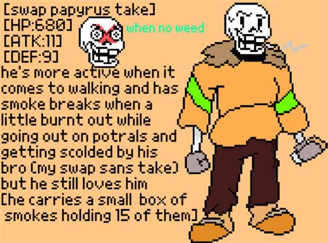 Swap Papyrus Take By Larrythefun3 On Deviantart