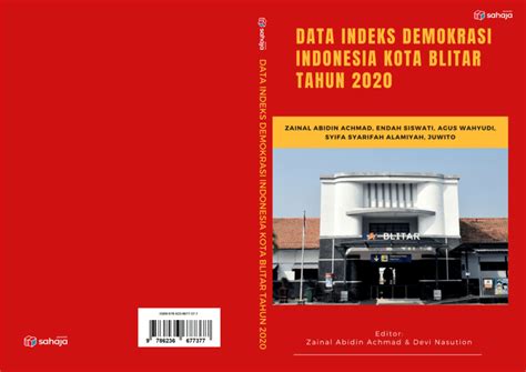 Pdf Data Indeks Demokrasi Indonesia Kota Blitar Tahun 2020