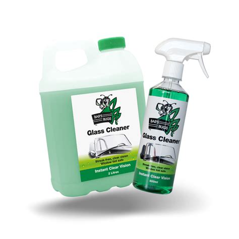 Glass Cleaner 2l Refill 500ml Spray The Best Glass Cleaner