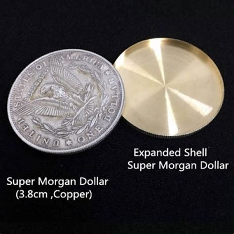 Expanded Shell Super Morgan Dollar Copper