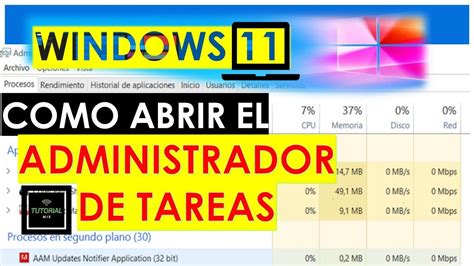 Cómo abrir el Administrador de Tareas en Windows 11 Dos formas YouTube