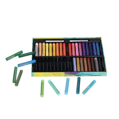 TMISHION Pastels à l huile pour enfants 38pcs pastels à l huile sûrs