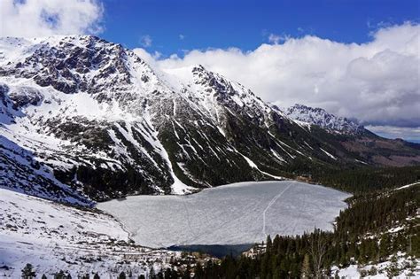 Tatry TPN apeluje do turystów Wejście na zamarznięte stawy może