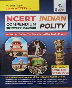 Indian Polity Ncert Compendium Chahal Academy Ias Class Old New