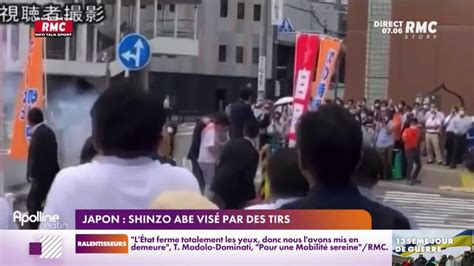 Les premières images de l attaque contre Shinzo Abe ancien Premier