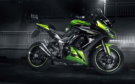 Bike Kawasaki Green Sport Bike 4K Wallpaper - Best Wallpapers