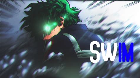 Midoriya Vs Overhaul「amv」swim Youtube