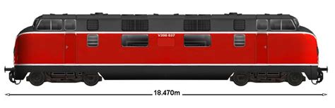 Locomotive Database - V200 Technical Data