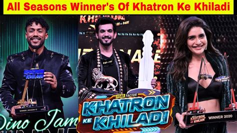 All Season Winners Of Khatron Ke Khiladi Their Price Money Tushar