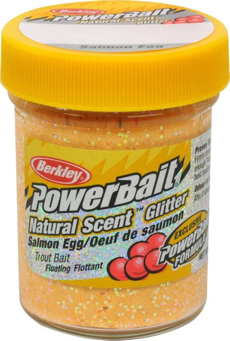 Berkley Powerbait Natural Scent Glitter Trout Dough Bait Salmon Egg