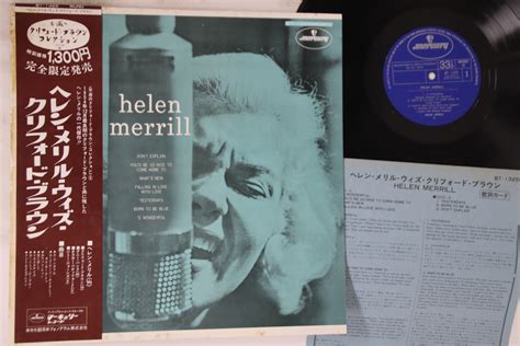 Lp Helen Merrill Helen Merrill With Clliford Brown Bt Mercury