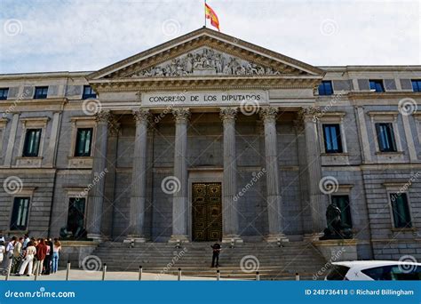 Palacio De Las Cortes Plaza De Las Cortes Carrera De S Jer Nimo