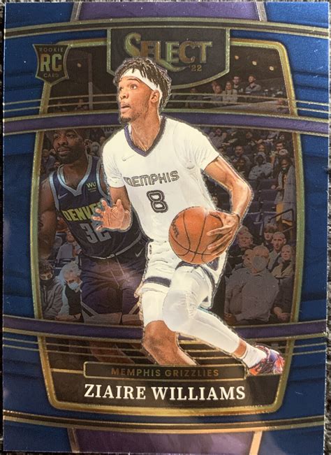 Panini Select Basketball Concourse Rookie Card Base Ziaire