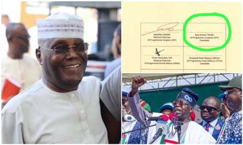 2023 Atikus Camp Releases Jaw Breaking Allegation Against Tinubu