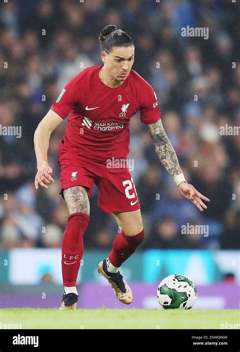 Liverpools Darwin Nunez During The Carabao Cup Fourth Round Match At