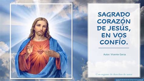 Sagrado Corazón De Jesús En Vos Confío Sagradocorazóndejesús