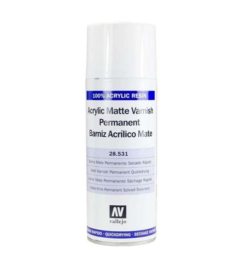 Spray Barniz Acrilico Mate Vallejo 400ml Tienda Venta Online