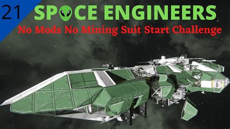 Space Engineers Ep Encounter The Corvette Youtube