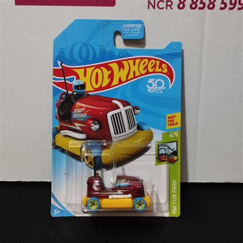Hot Wheels Bump Around Red Regular T Hunt Treasure Hunt HW Fun Park Series Shopee Philippines