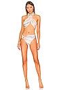 Revel Rey Simone Bikini Top In Celestial REVOLVE