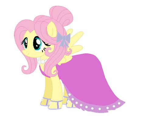 Fluttershys Wedding Attendance Gown 25 By Unicornsmile On Deviantart