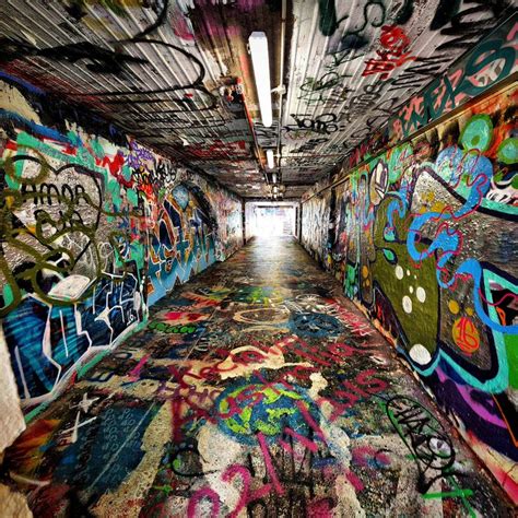 Banksey Tunnels Urban Street Art Urban Art Graffiti Photography