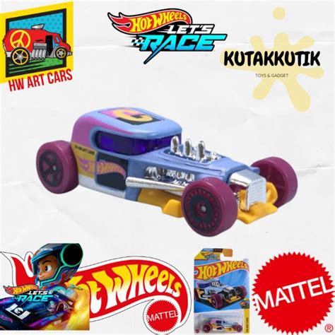 Jual Hot Wheels Mobil Klasik Mod Rod Biru Huruf C Lot J Hw Art Cars Di Seller Kutakkutik
