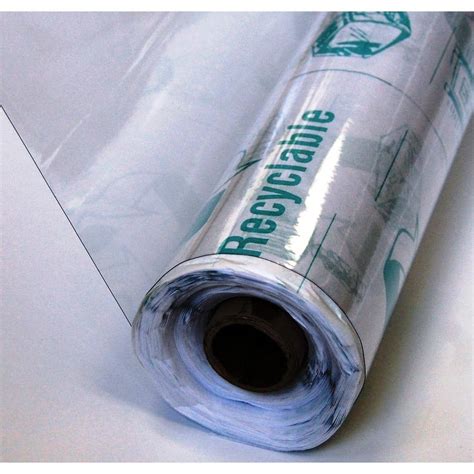 Vinyl-It 4-1/2 ft. x 75 ft. Clear 12 mil Plastic Sheeting 10012 - The Home Depot