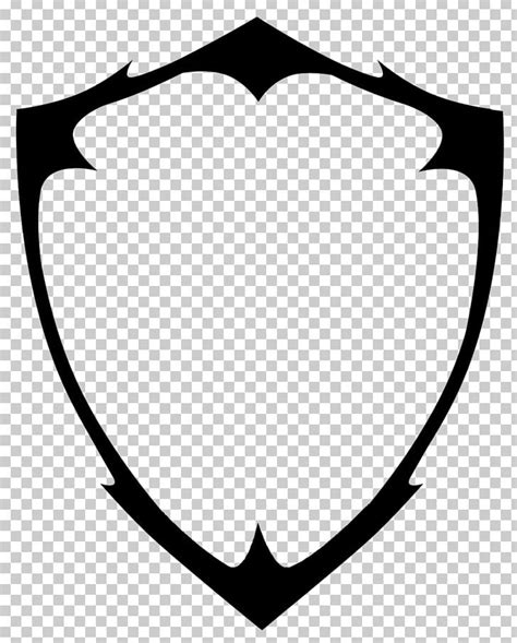 Shield Png Clipart Black Black And White Blank Clip Art Download