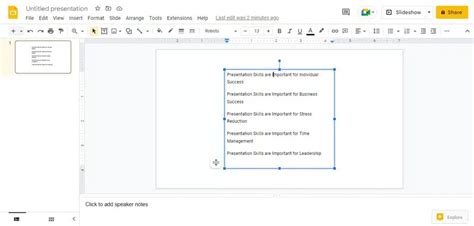 Learn How To Add Bullet Points In Google Slides Google Slides Tutorial