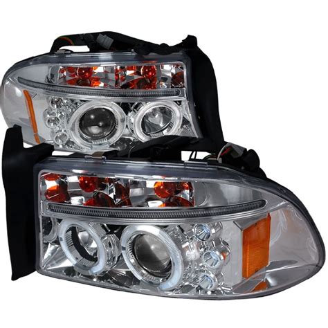 Lhp Dak Tm Spec D Projector Headlights With Dual Led Halos Fits