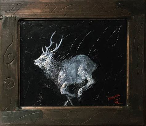 Midnight Walk Painting by Kemono Gallery | Saatchi Art