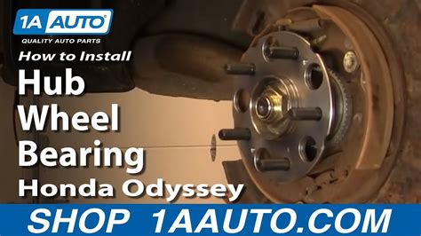 How To Replace Front Wheel Bearing On 2004 Honda Idessy Easy