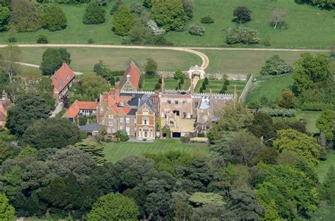 Hunstanton Hall Aerial Image