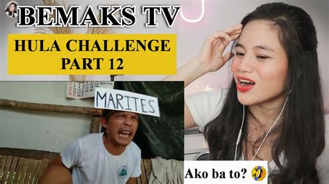 Bemaks Tv Part Hula Challenge Matatawa Ka Nito Ii Reaction