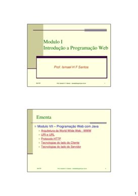 Preenchível Disponível Modulo I Introdu o a Programa o Web Tecgraf