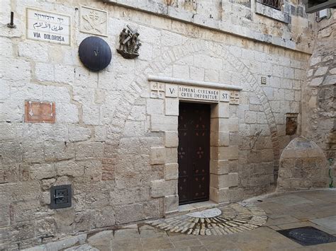 Via Dolorosa V Station Jerusalem