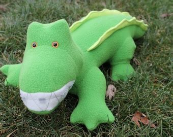 Blue T Rex Plush Toy by bynichole on Etsy