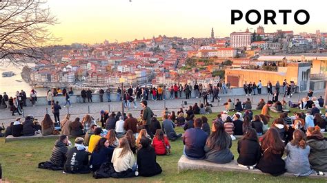 K Walking Porto The Most Beautiful City In Portugal Sunset At