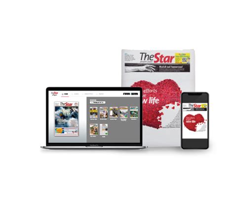 The Star E Paper New Read The Digital Replica Of The Star Anytime