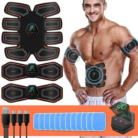 Electrostimulateur Musculaire Ems Ceinture Abdominale