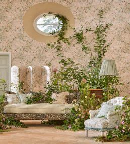 Bambi Wallpaper In Neapolitan By Sanderson Jane Clayton