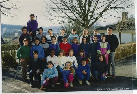 Photo De Classe CM 2 1989 1990 De 1989 Ecole Denis Diderot Montbard