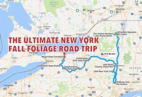 Take A Beautiful Fall Foliage Road Trip To See New York Autumn Colors