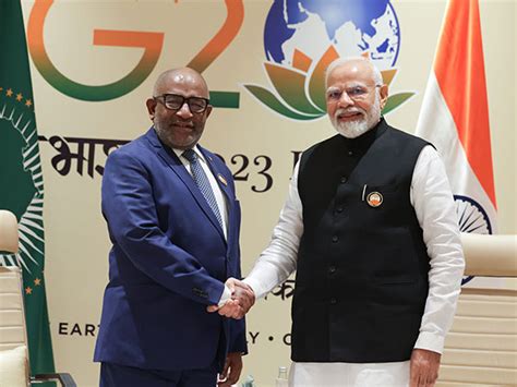 Comoros Is Vital To Indias SAGAR Vision PM Modi After African Union