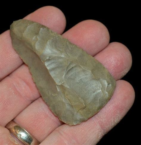 Paleo Uniface Knife Union Co Ill Indian Arrowhead Artifact Collectible