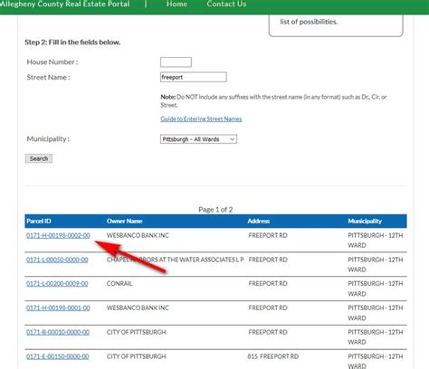 Allegheny County Property Tax Assessment Search And Lookup