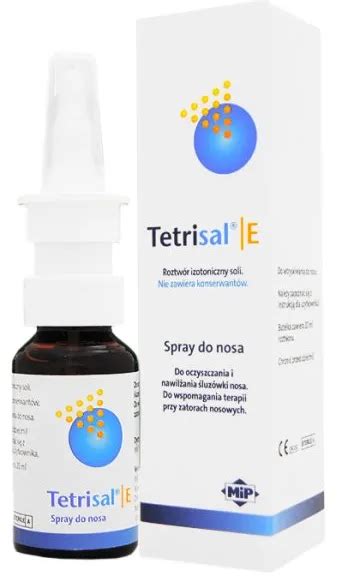 Tetrisal E Do Nosa Spray 20 Ml Preparaty Do Nosa Higiena Uszu I