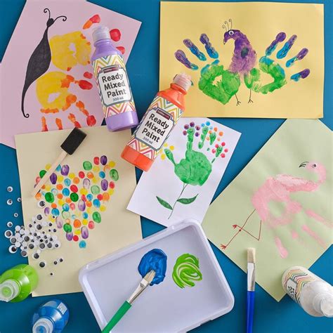 5 Handprint Art Ideas For Kids Hobbycraft